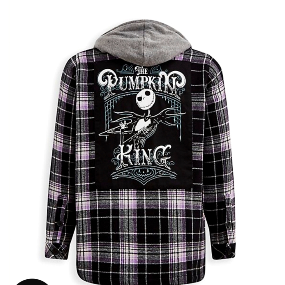 Nightmare before Christmas jack skellington fleece jacket